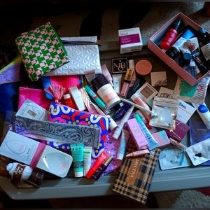 Cosmetic skincare mystery & cosmetic bag when available